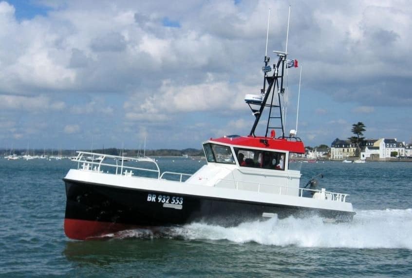 Construction de coque de bateau en aluminium a destination des plaisanciers - Professionnels de la pêche