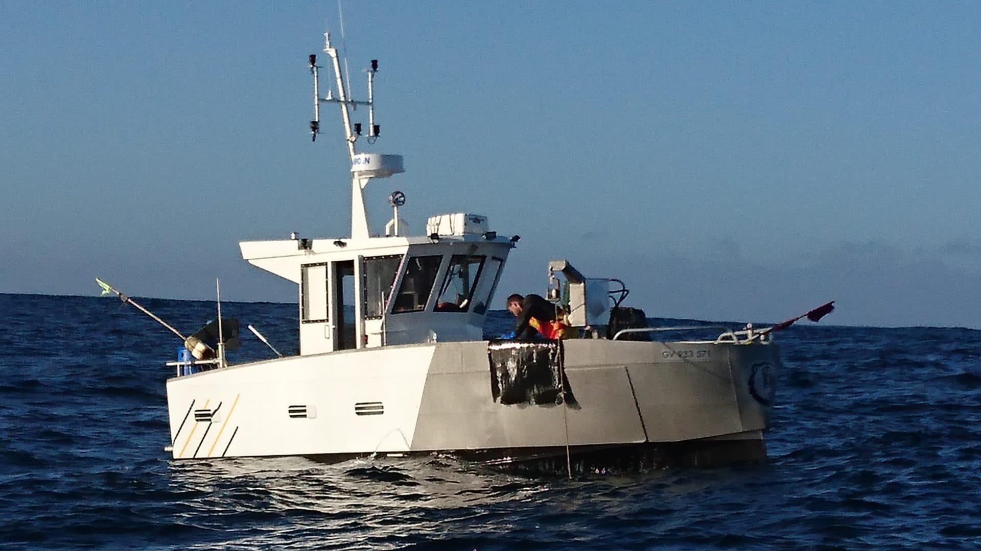 Construction de coque de bateau en aluminium à destination des professionnels de la pêche